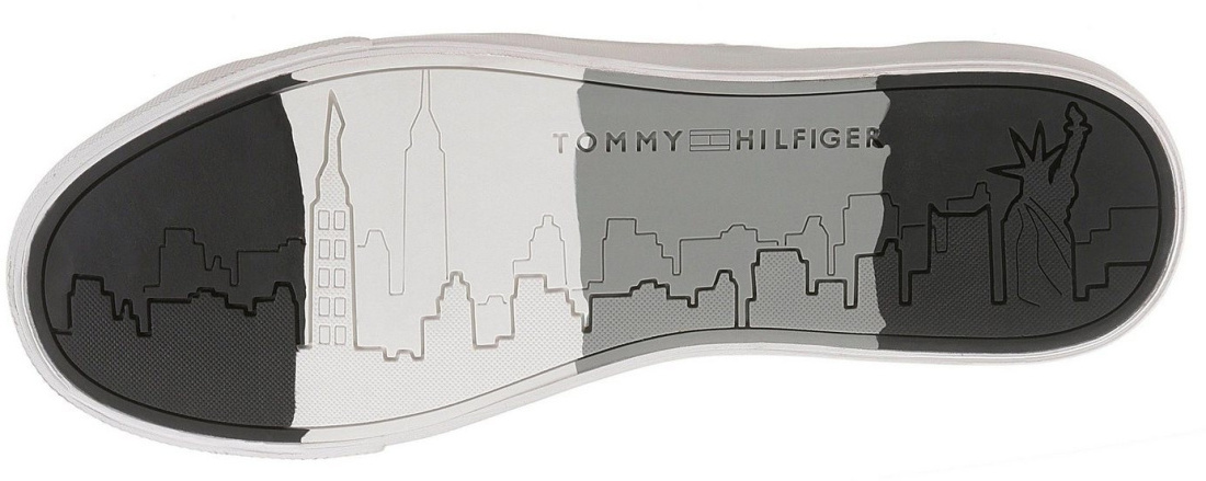 Tommy Hilfiger pánské šedé tenisky Flag - 46 (004)