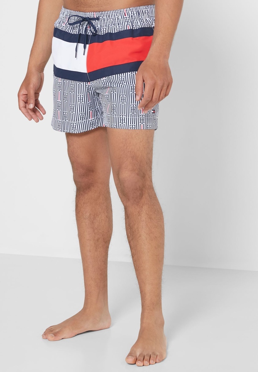 Tommy Hilfiger pánské plavky Medium - S (0K7)