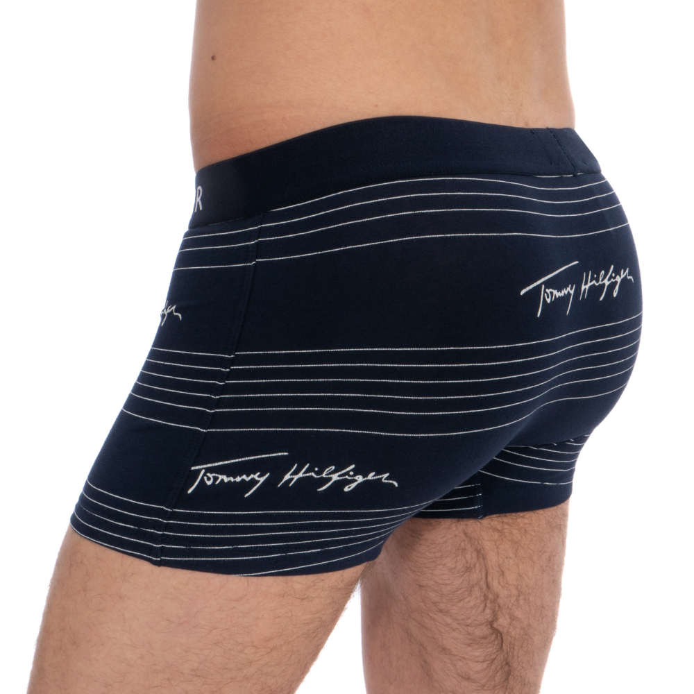 Tommy Hilfiger pánské tmavě modré boxerky Logo - M (416)