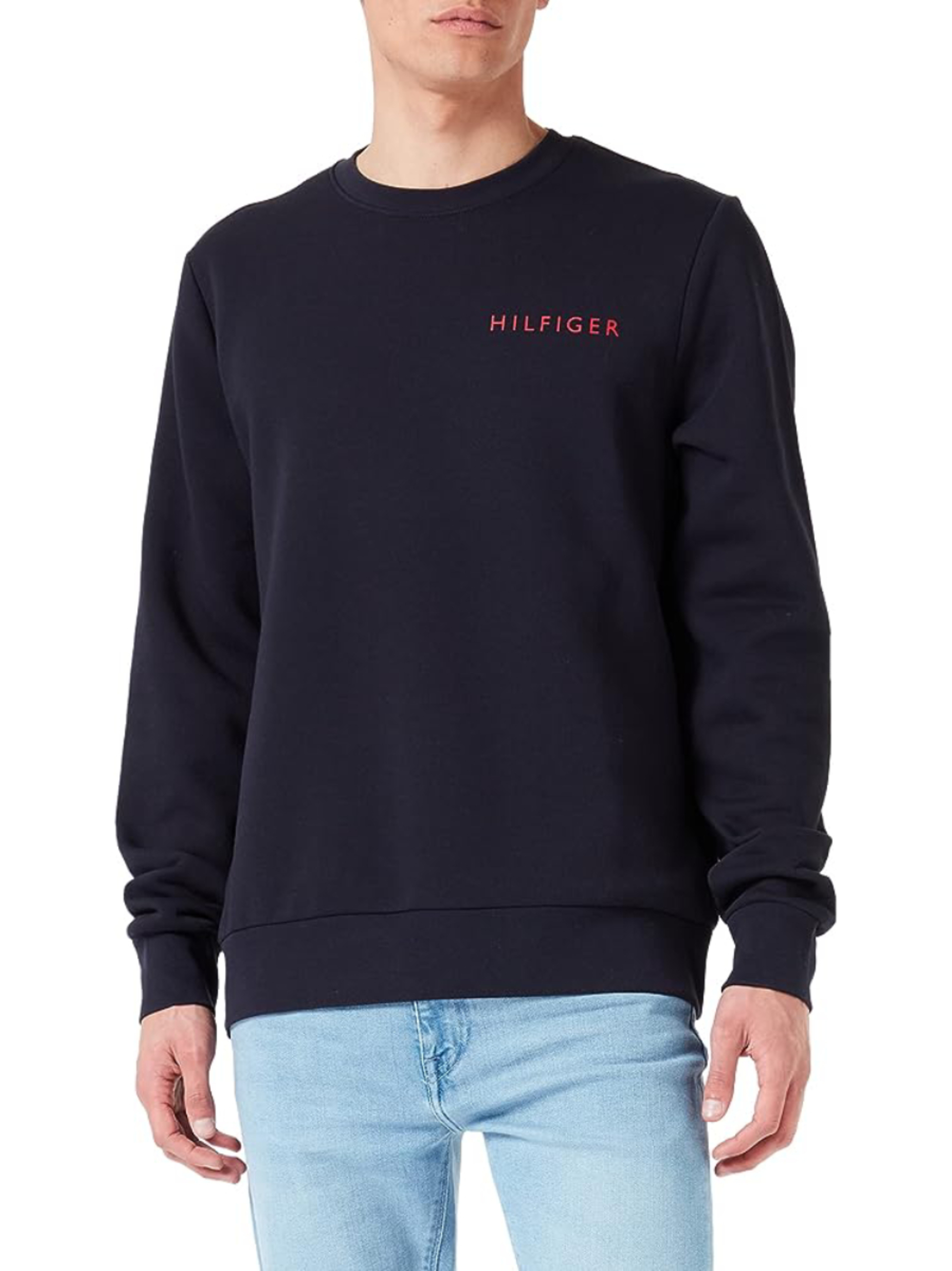 Tommy Hilfiger pánská tmavěmodrá mikina - XXL (DW5)