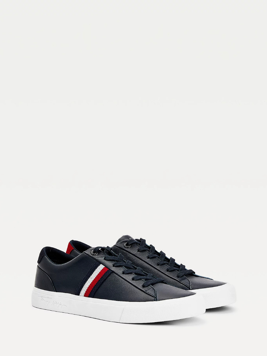 Tommy Hilfiger pánské tmavě modré tenisky - 45 (DW5)