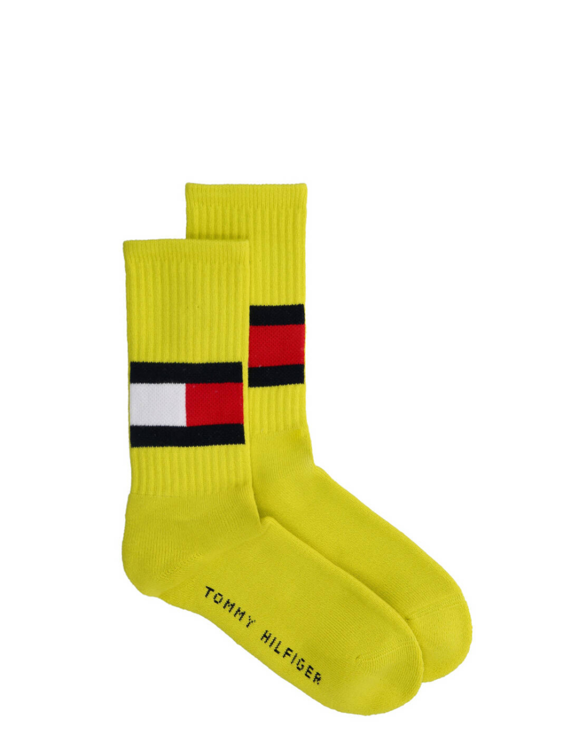 Tommy Hilfiger unisex žluté ponožky - 35 (019)