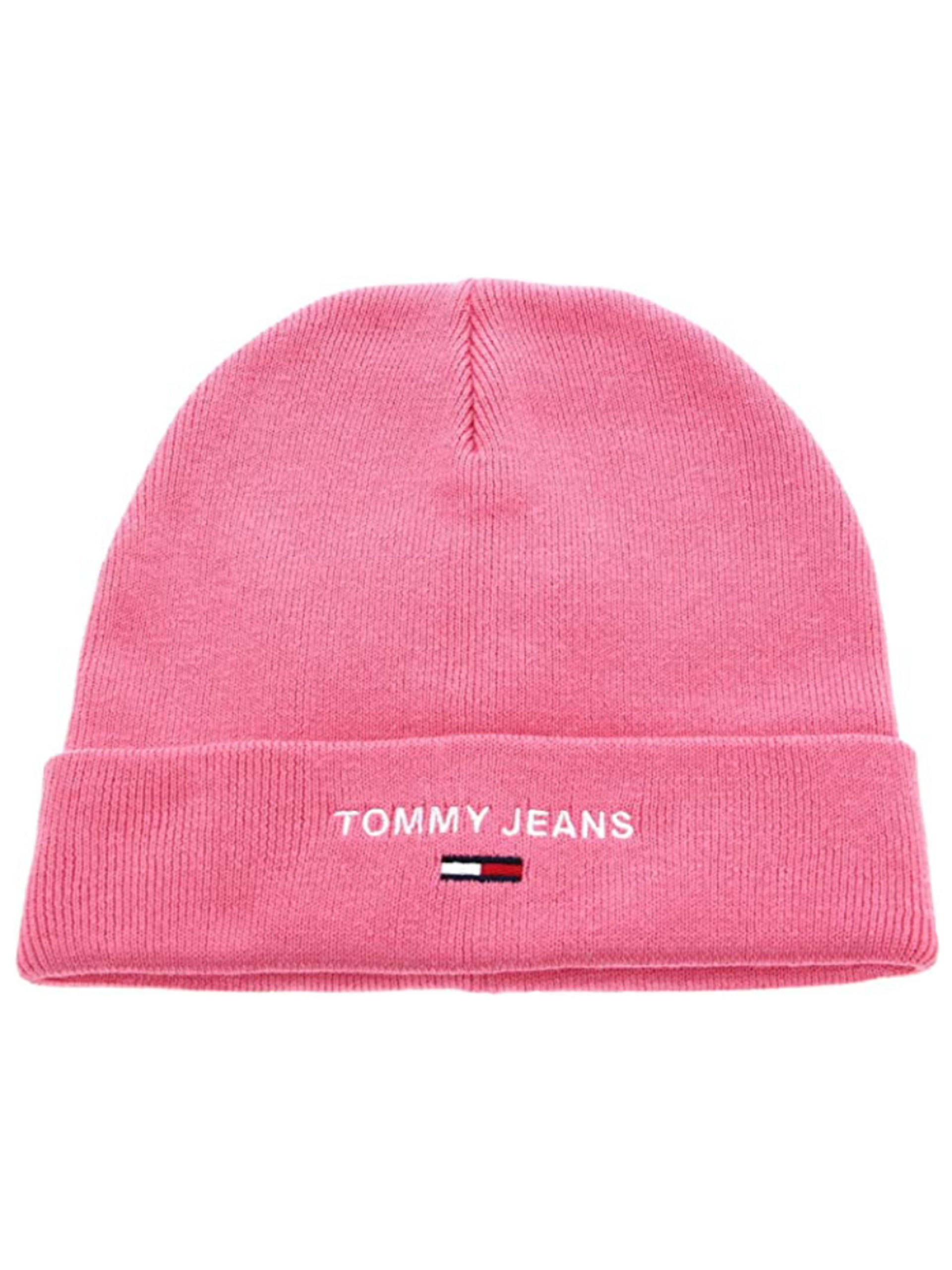 Tommy Jeans pánská růžová čepice - OS (TIF)