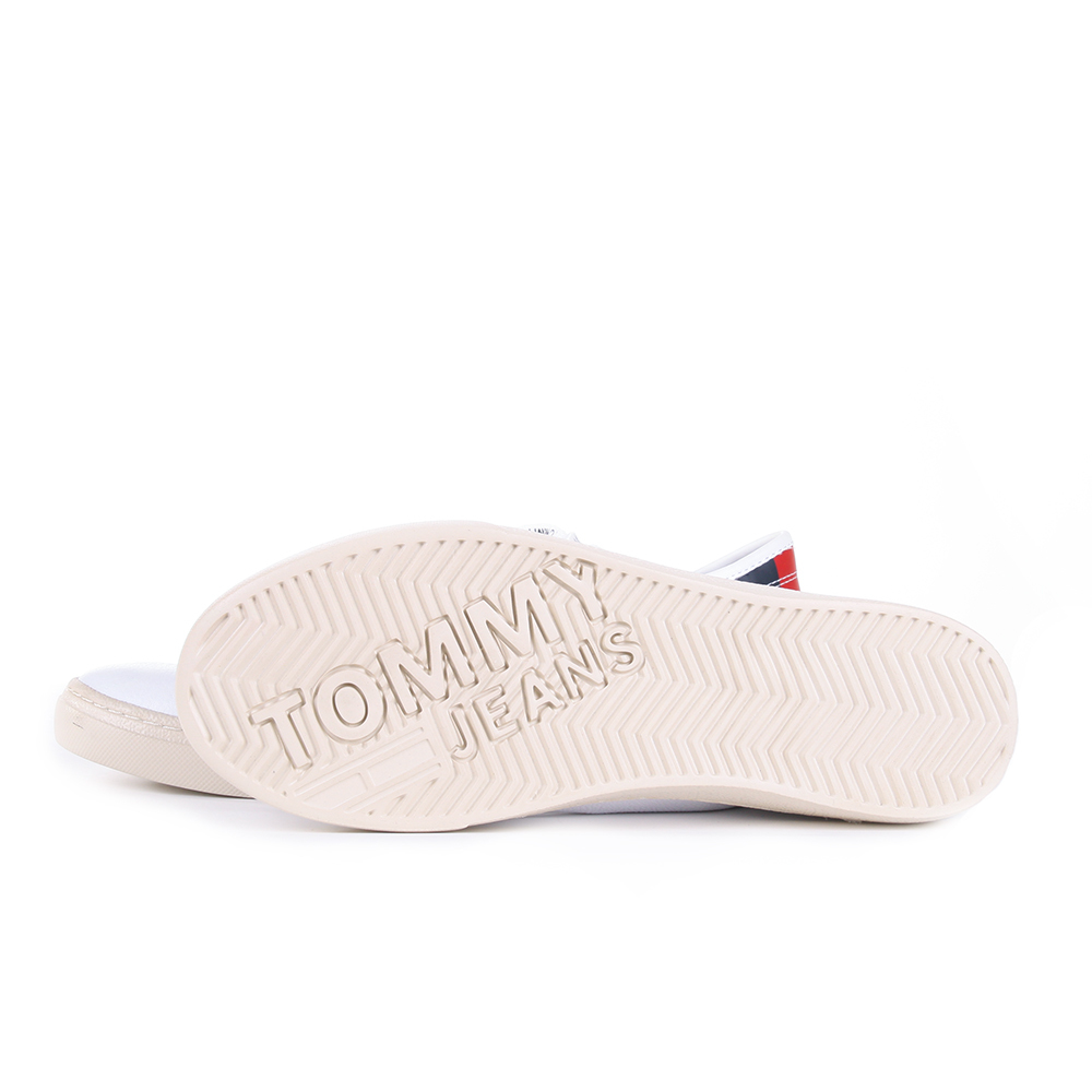 Tommy Jeans pánské bílé kožené tenisky - 41 (100)