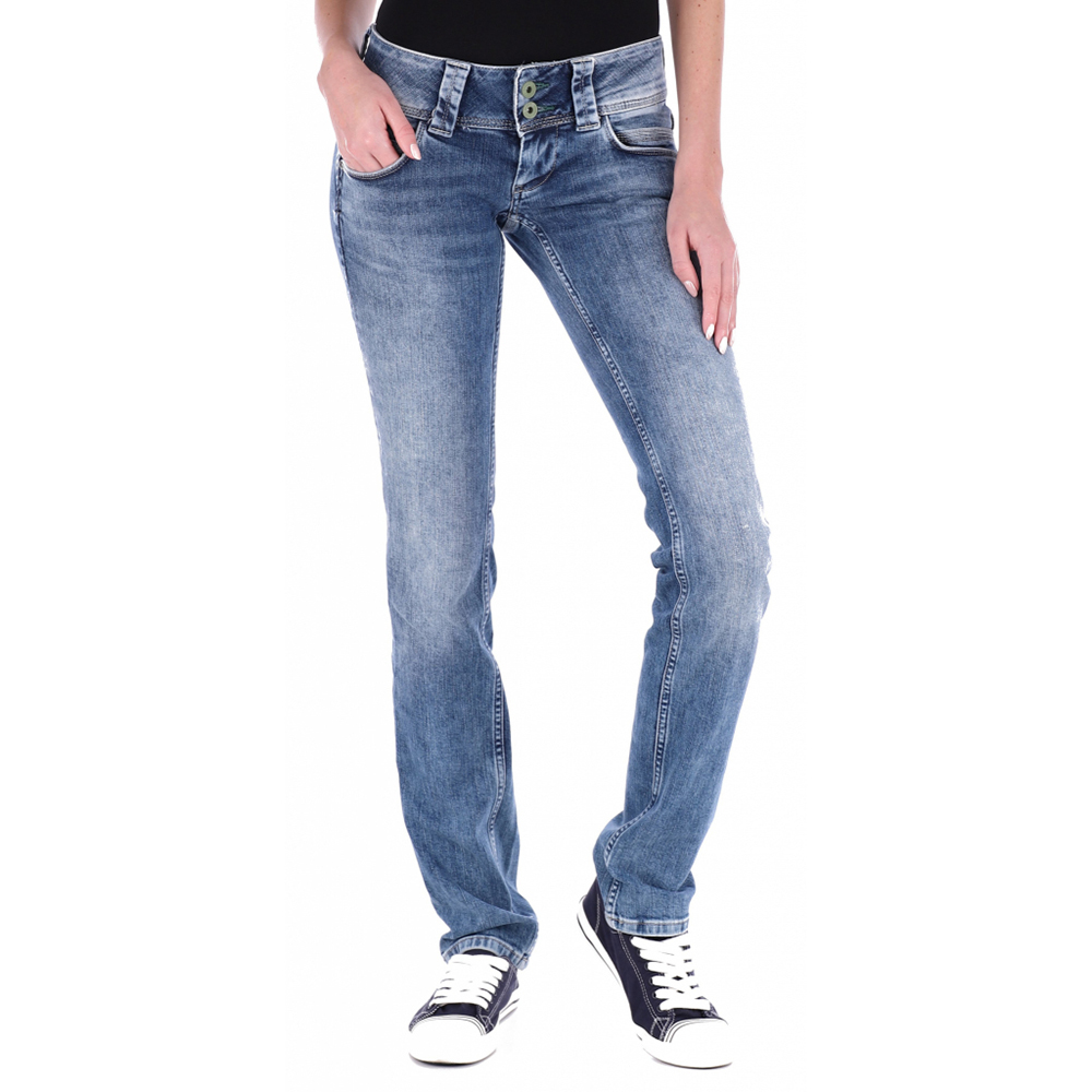 Pepe Jeans dámské modré džíny Venus - 31/34 (0)