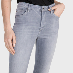 Pepe Jeans dámské šedé džíny Cher High - 31/28 (0)