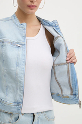 Tommy Jeans dámská džínová bunda  - XS (1AB)
