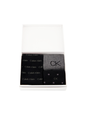 Calvin Klein dámské ponožky 3pack - ONE (001)