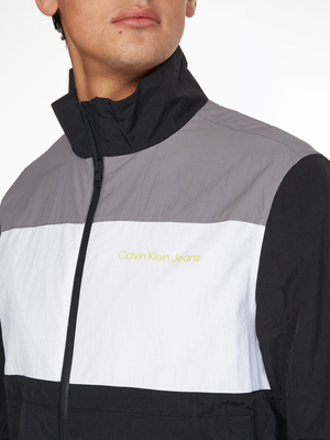 Calvin Klein pánská bunda Colour Block - M (BEH)