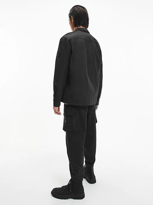 Calvin Klein pánská černá košilová bunda - M (BEH)