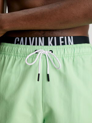 Calvin Klein pánské zelené plavky - S (LV0)