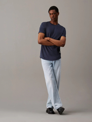 Calvin Klein pánské modré tričko - L (PPK)