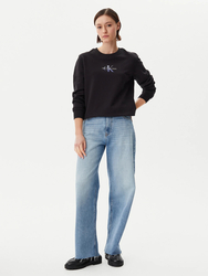 Calvin Klein dámská černá mikina - L (BEH)