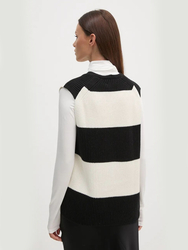Calvin Klein dámská černobílá vesta - XS (YBI)