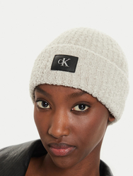 Calvin Klein dámská béžová čepice - OS (PAS)