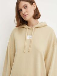 Calvin Klein dámská béžová mikina - L (RAE)