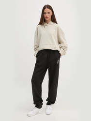 Calvin Klein dámská béžová mikina - XS (PD7)