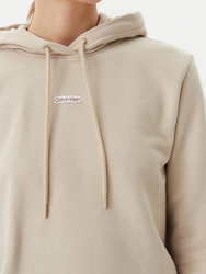 Calvin Klein dámská béžová mikina - XS (PF0)