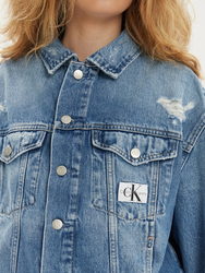 Calvin Klein dámská džínová bunda - M (1A4)