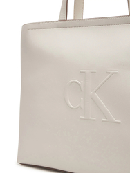 Calvin Klein dámská krémová kabelka - OS (WGY)