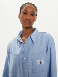 Calvin Klein dámská modrá košile - XS (1AA)