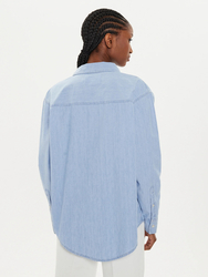 Calvin Klein dámská modrá košile - XS (1AA)