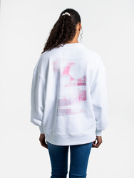 Calvin Klein dámská bílá mikina - M (YAF)