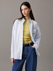 Calvin Klein dámská pruhovaná košile - M (0K6)