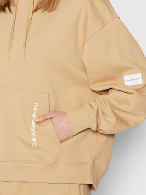 Calvin Klein dámská světle hnědá mikina - M (AB0)