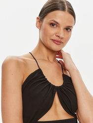 Calvin Klein dámské černé šaty - S (BEH)