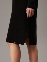 Calvin Klein dámské černé úpletové šaty - XS (BEH)
