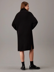 Calvin Klein dámské černé úpletové šaty - XS (BEH)