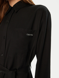 Calvin Klein dámské černé košilové šaty - XS (BEH)