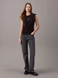 Calvin Klein dámské černé tričko - XS (BEH)