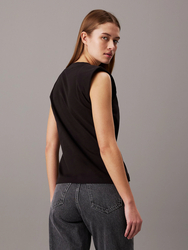 Calvin Klein dámské černé tričko - XS (BEH)