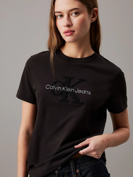 Calvin Klein dámské černé tričko - XS (BEH)