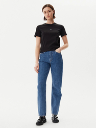 Calvin Klein dámské černé tričko - S (BEH)