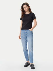 Calvin Klein dámské černé tričko - L (BEH)