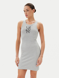 Calvin Klein dámské šedé šaty - L (P79)