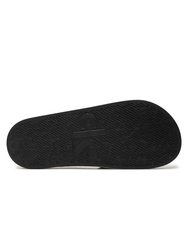 Calvin Klein dámské šedočerné pantofle  - 37 (0GN)