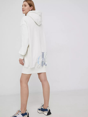 Calvin Klein dámské bílé šaty - M (YAS)