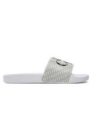 Calvin Klein dámské bílé pantofle  - 40 (01W)