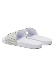 Calvin Klein dámské bílé pantofle  - 40 (01W)