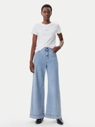 Calvin Klein dámské bílé tričko - L (YAA)