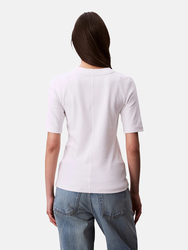 Calvin Klein dámské bílé tričko - L (YAA)