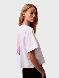 Calvin Klein dámské bílé tričko - XS (YAA)