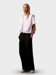 Calvin Klein dámské bílé tričko - XS (YAA)