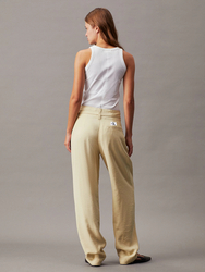 Calvin Klein dámské zelené kalhoty - S (LFU)