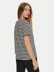 Calvin Klein dámské pruhované tričko - XS (0GO)