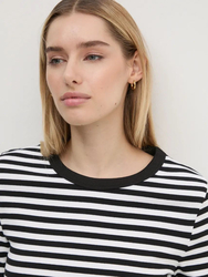 Calvin Klein dámské pruhované tričko - S (0GO)